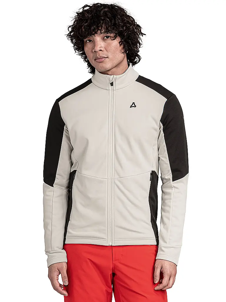 SCHÖFFEL | Camiseta interior con cremallera para hombre Style Pontre Fleece | Blanco