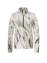 SCHÖFFEL | Camiseta interior con cremallera para mujer Schöffel x Tom Hegen | Blanco