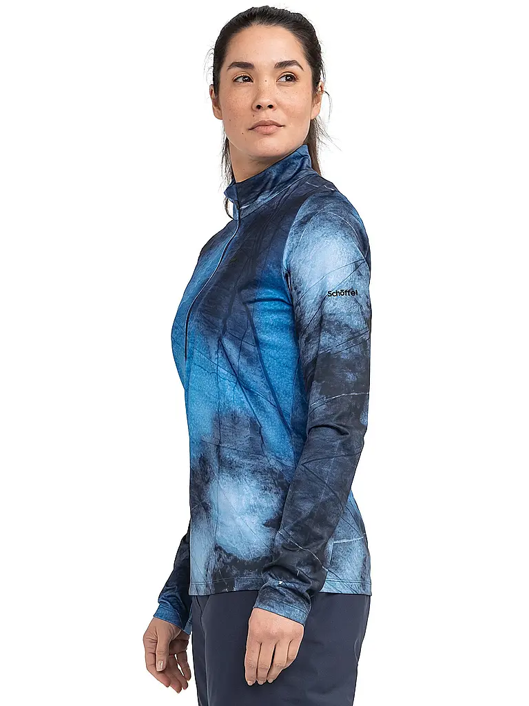 SCHÖFFEL | Camiseta interior con cremallera para mujer Schöffel x Tom Hegen | 