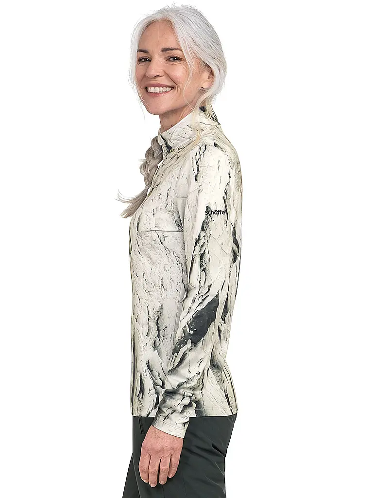 SCHÖFFEL | Camiseta interior con cremallera para mujer Schöffel x Tom Hegen | 