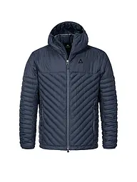 SCHÖFFEL | Isojacke Cascata Down Hoodie para hombre | Azul oscuro