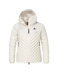 SCHÖFFEL | Chaqueta aislante con capucha de plumón Cascata para mujer | Blanco
