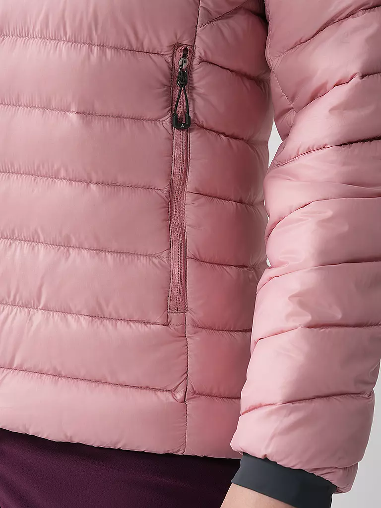 SCHÖFFEL | Chaqueta aislante con capucha de plumón Silvretta para mujer | Rosa