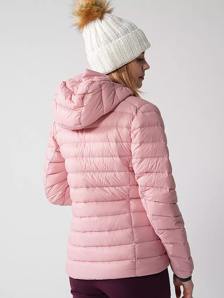 SCHÖFFEL | Chaqueta aislante con capucha de plumón Silvretta para mujer | Rosa