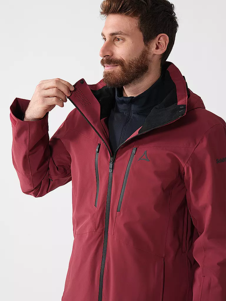 SCHÖFFEL | Chaqueta de esquí para hombre Pontresina M | Rojo
