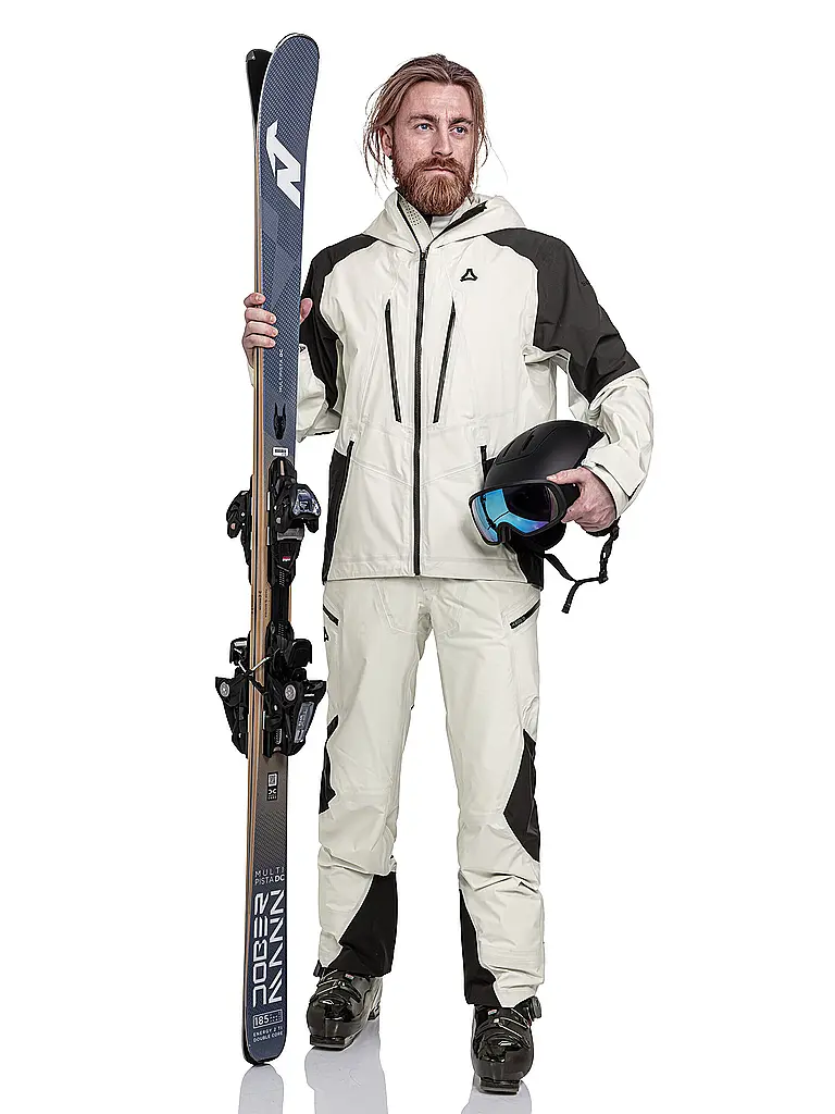 SCHÖFFEL | Chaqueta de esquí para hombre Shell Style Lufeld | Blanco