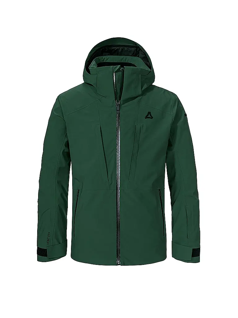 SCHÖFFEL | Chaqueta de esquí para hombre Style Pontre | Verde oscuro
