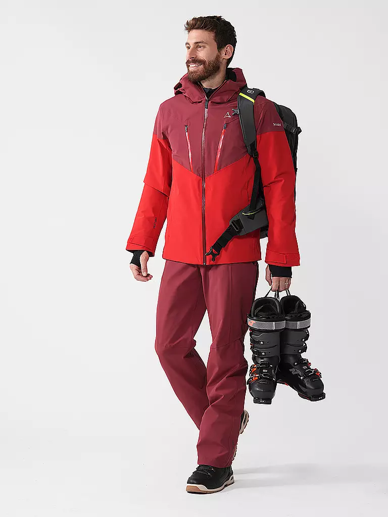 SCHÖFFEL | Chaqueta de esquí para hombre Style Safuna | Rojo