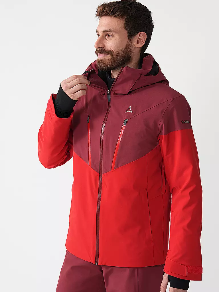 SCHÖFFEL | Chaqueta de esquí para hombre Style Safuna | Rojo