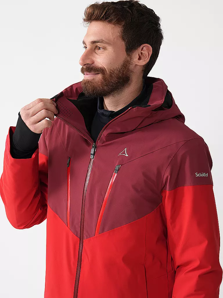 SCHÖFFEL | Chaqueta de esquí para hombre Style Safuna | Rojo