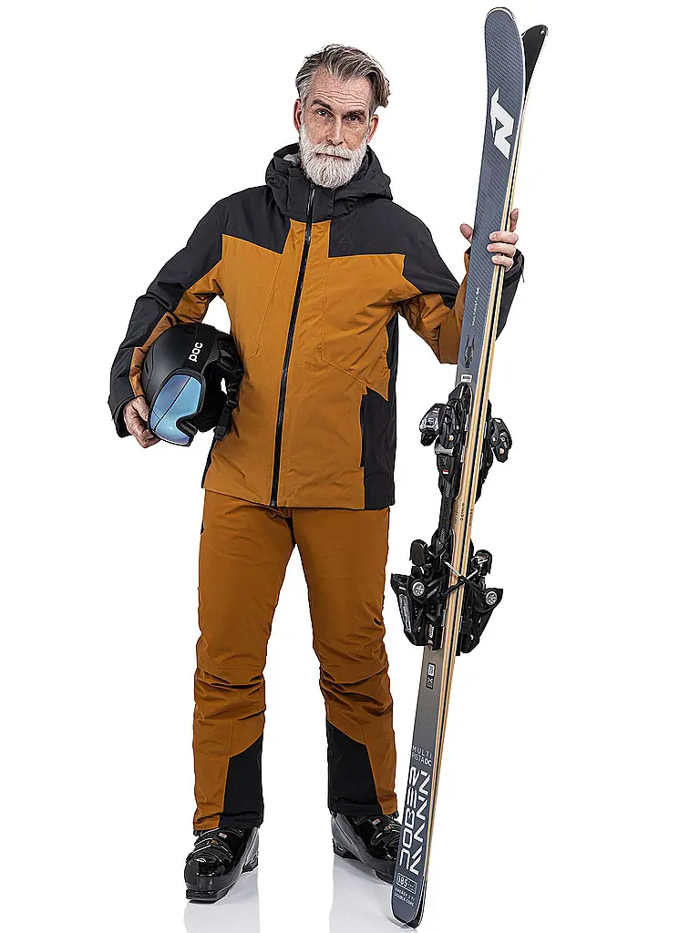 SCHÖFFEL | Chaqueta de esquí para hombre Style Trifex | Mostaza