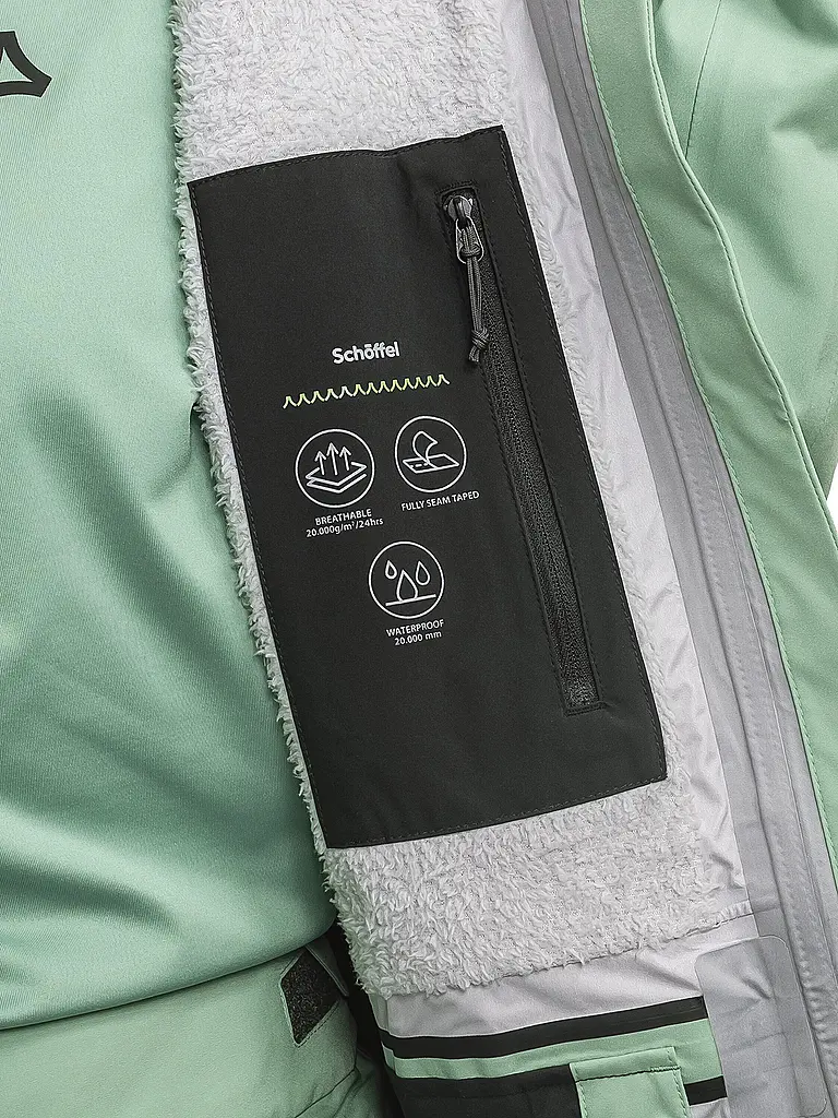 SCHÖFFEL | Chaqueta de esquí para mujer Style Lufeld | Verde claro