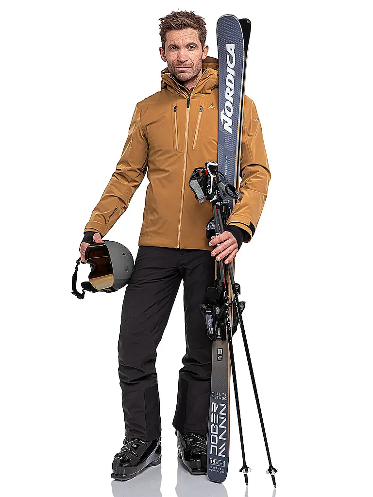 SCHÖFFEL | Chaqueta de esquí Verbier para hombre | Mostaza