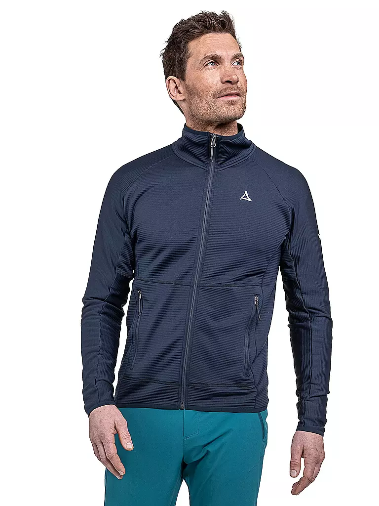 SCHÖFFEL | Chaqueta de forro polar para hombre Cascata | Azul oscuro