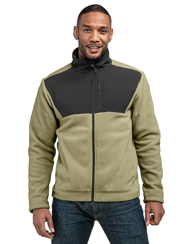 SCHÖFFEL | Chaqueta de forro polar para hombre Style Gregale | Oliva