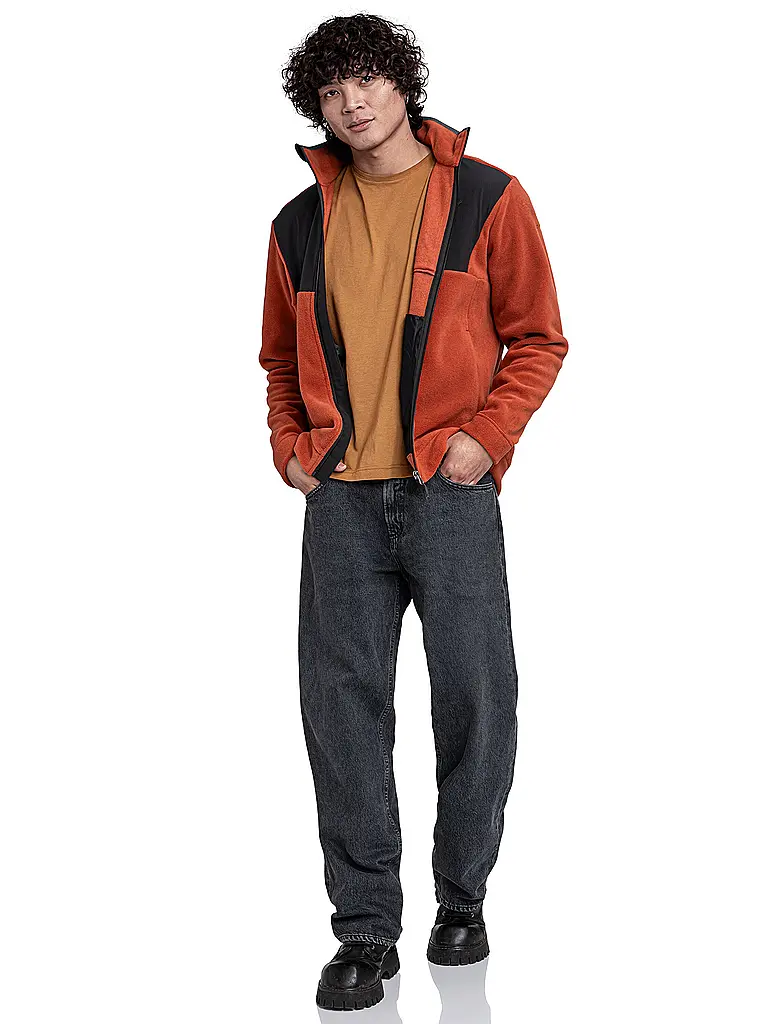 SCHÖFFEL | Chaqueta de forro polar para hombre Style Gregale | Rojo