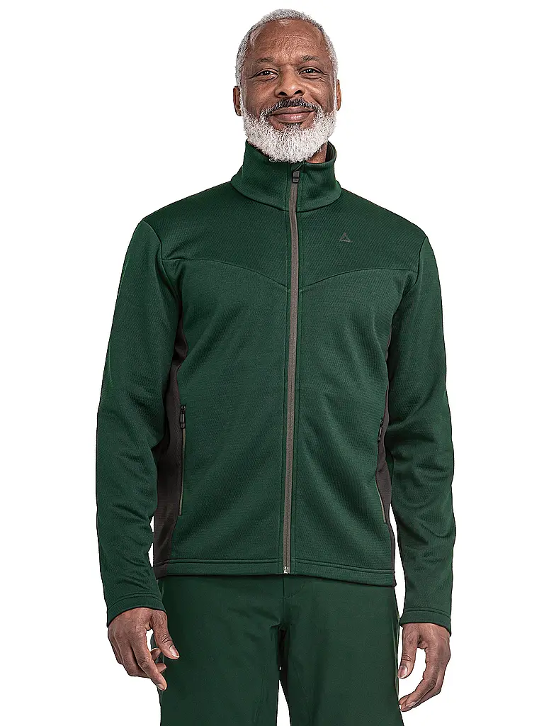 SCHÖFFEL | Chaqueta de forro polar para hombre Style Pine | Verde oscuro