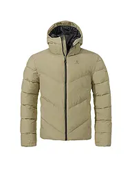 SCHÖFFEL | Chaqueta de invierno para hombre Style Lodos con capucha y aislamiento | Camel
