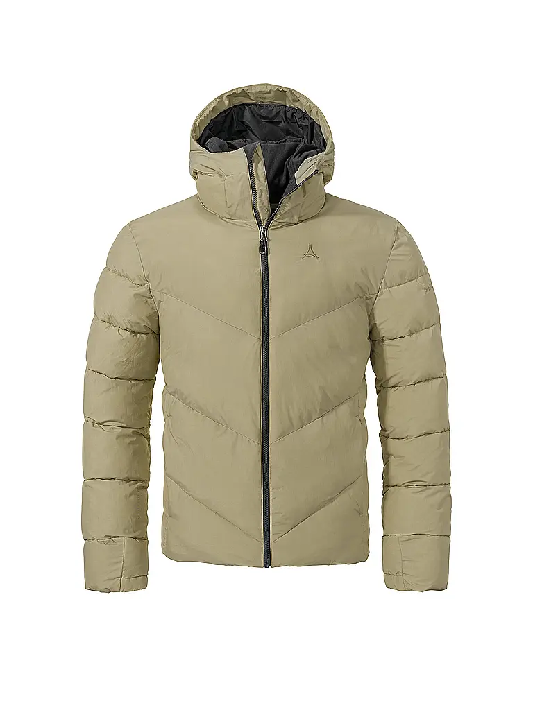 SCHÖFFEL | Chaqueta de invierno para hombre Style Lodos con capucha y aislamiento | Camel