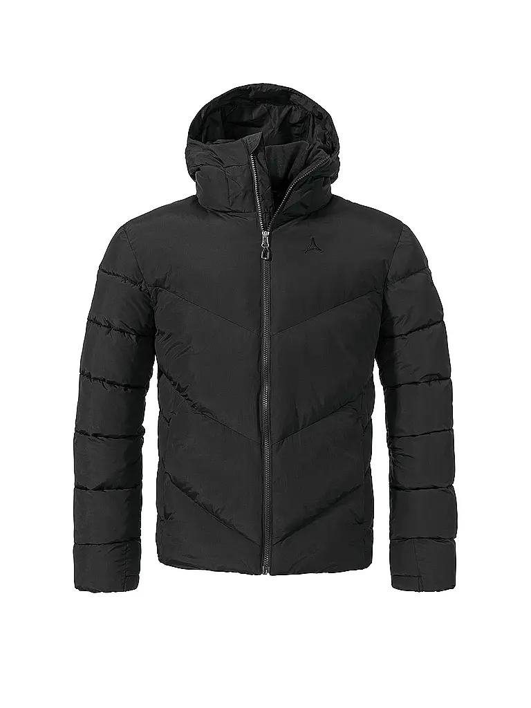 SCHÖFFEL | Chaqueta de invierno para hombre Style Lodos con capucha y aislamiento | Negro