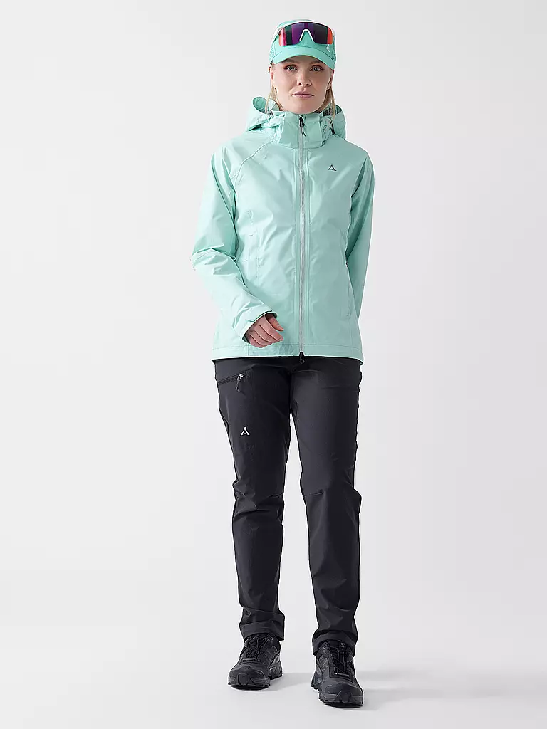 SCHÖFFEL | Chaqueta de lluvia para mujer Easy XT 2L | Menta