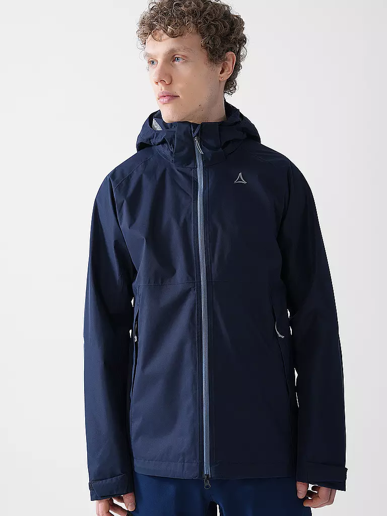 SCHÖFFEL | Chaqueta de senderismo para hombre Easy XT 2L Pack-Away Hoodie M |