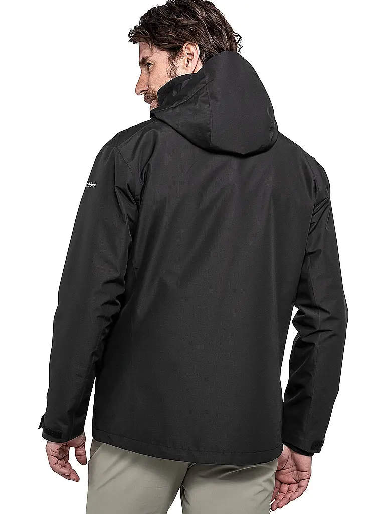 SCHÖFFEL | Chaqueta de senderismo para hombre Okere eL 3in1 con capucha |