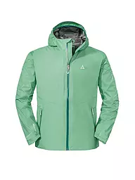 SCHÖFFEL | Chaqueta de senderismo para hombre Ryten M 3L con capucha | Menta