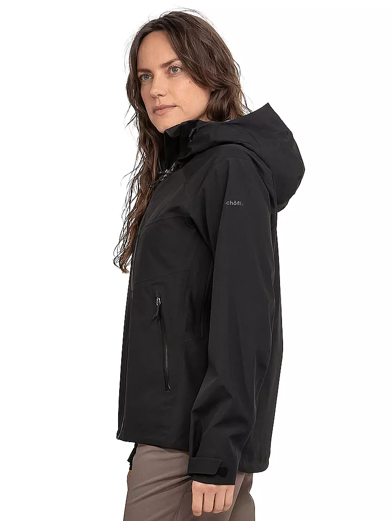 SCHÖFFEL | Chaqueta de senderismo para mujer Cascata 3L con capucha |