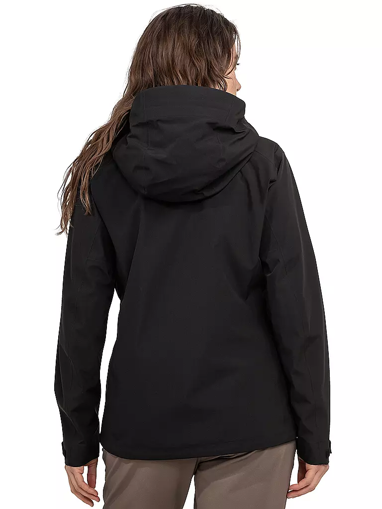 SCHÖFFEL | Chaqueta de senderismo para mujer Cascata 3L con capucha |