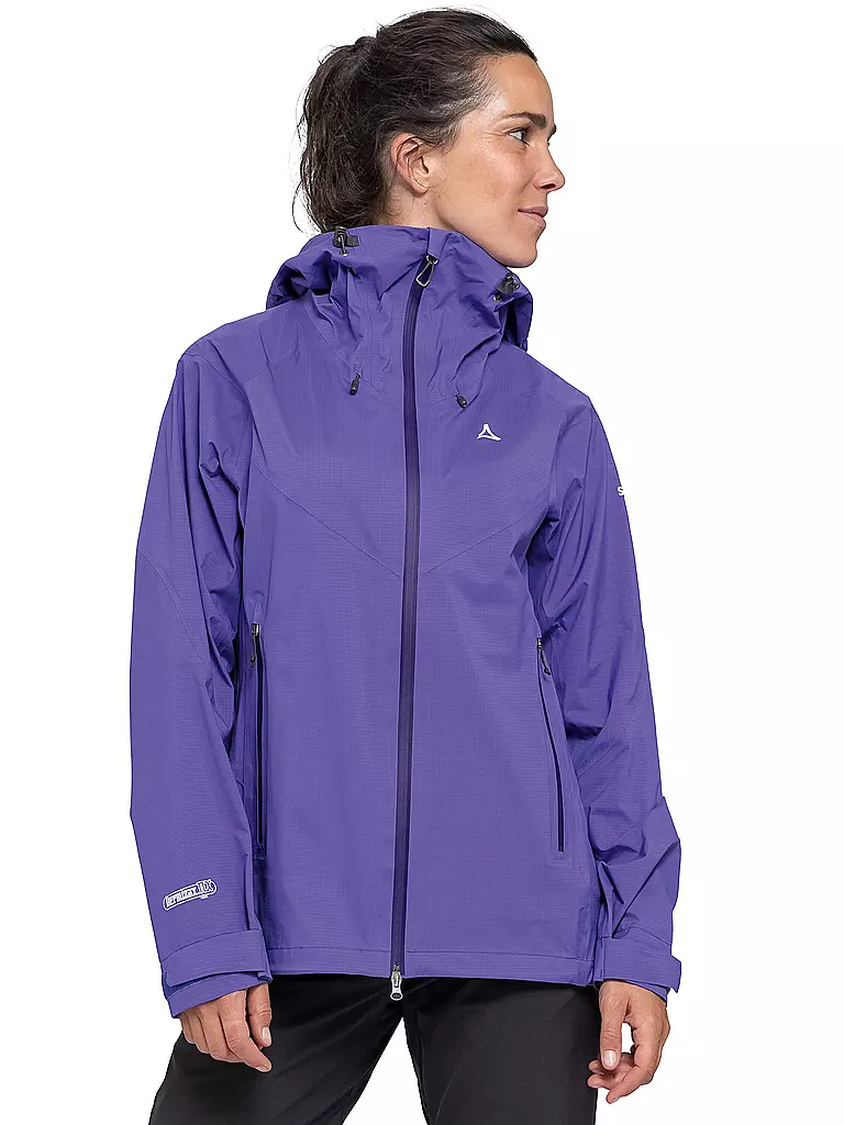 SCHÖFFEL | Chaqueta de senderismo para mujer Mountain Style Blaueis 3L | Lila