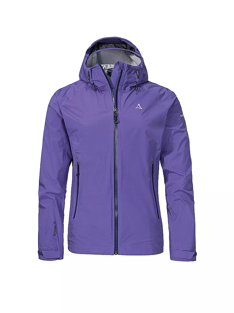 SCHÖFFEL | Chaqueta de senderismo para mujer Vistdal 2,5L con capucha L | Lila