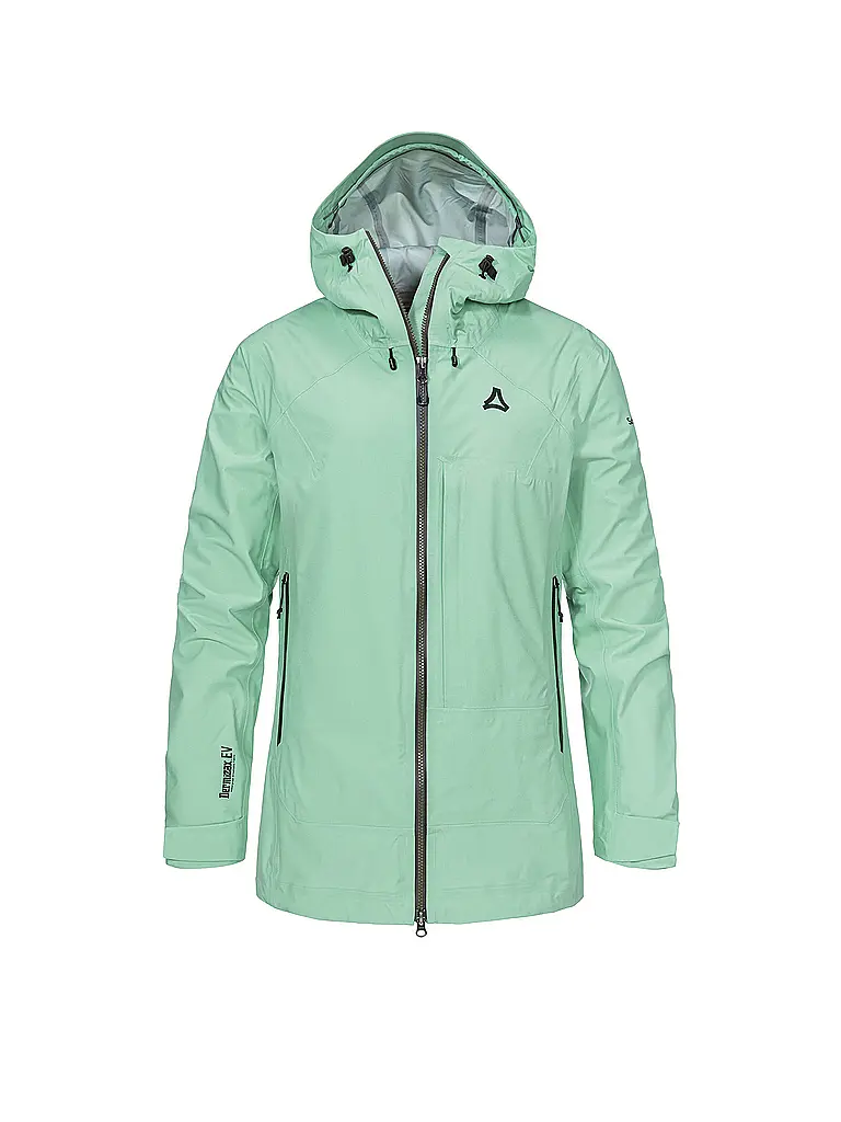SCHÖFFEL | Chaqueta de touring para mujer Milagle 3L con capucha | Menta