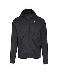 SCHÖFFEL | Chaqueta híbrida para hombre Blaueis con capucha | Negro