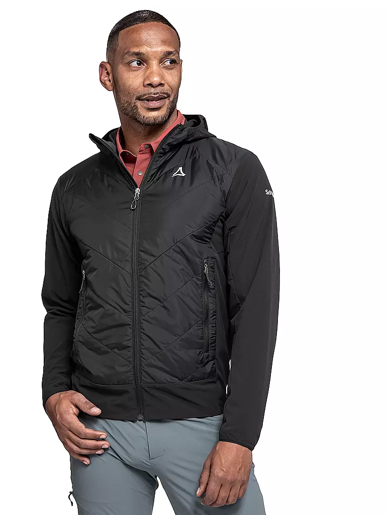 SCHÖFFEL | Chaqueta híbrida para hombre Blaueis con capucha | 