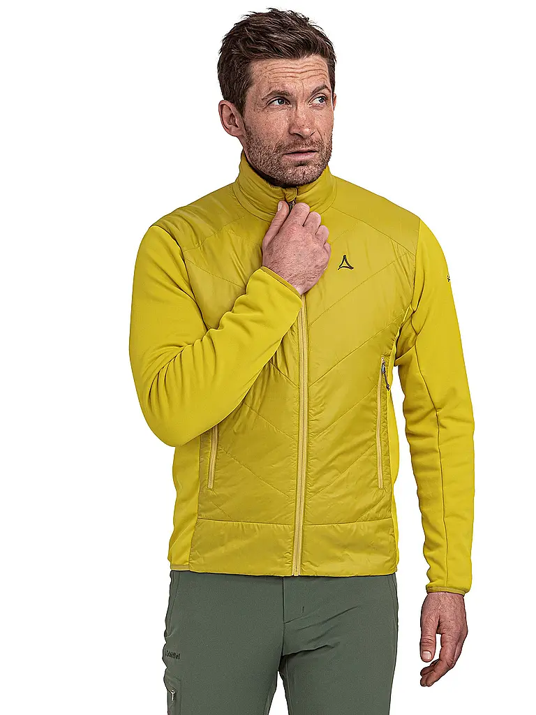 SCHÖFFEL | Chaqueta híbrida para hombre Cascata | Oro