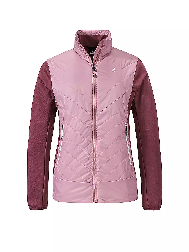 SCHÖFFEL | Chaqueta híbrida para mujer Cascata PL Hoodie | Rosa