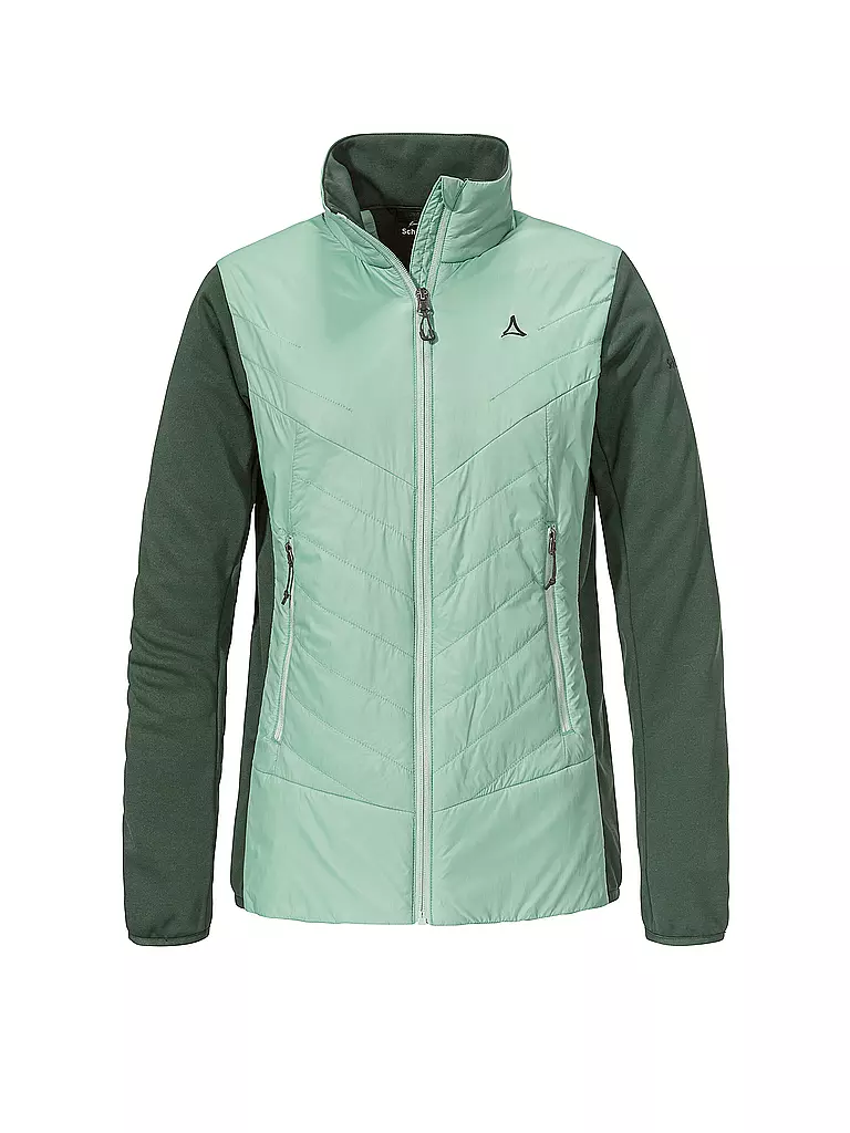 SCHÖFFEL | Chaqueta híbrida para mujer Cascata PL Hoodie | Menta
