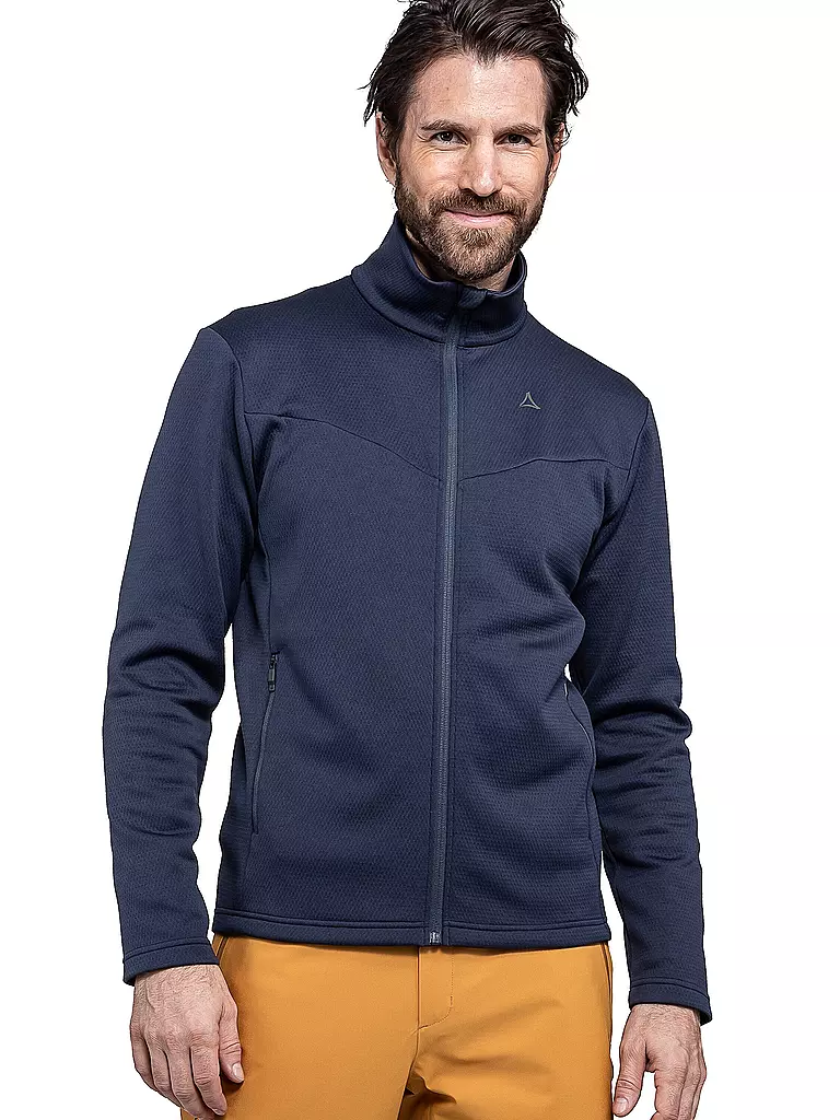 SCHÖFFEL | Chaqueta interior para hombre Style Pine Fleece | Azul oscuro