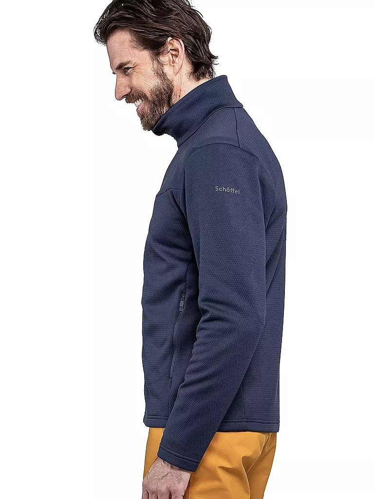 SCHÖFFEL | Chaqueta interior para hombre Style Pine Fleece | Azul oscuro