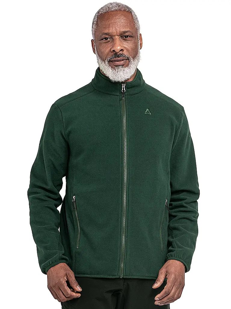 SCHÖFFEL | Chaqueta polar Ash para hombre | Verde oscuro