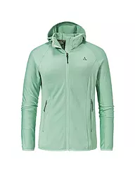 SCHÖFFEL | Chaqueta polar con capucha Cascata para mujer | Menta
