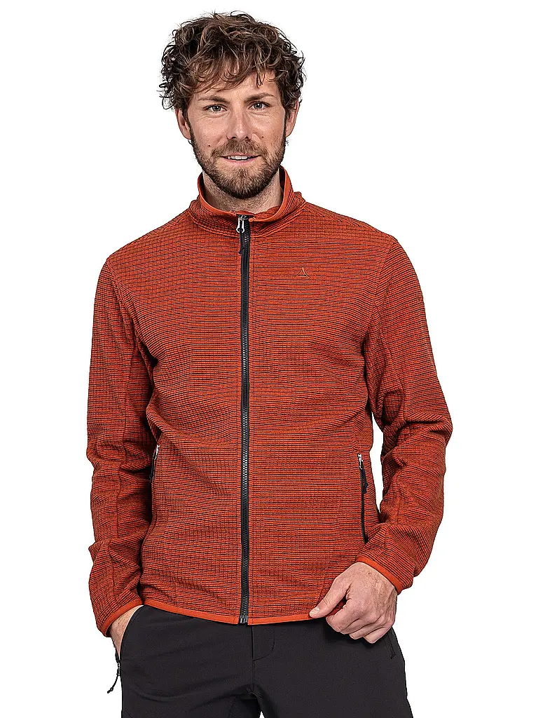 SCHÖFFEL | Chaqueta polar para hombre Circ Terxa | Rojo