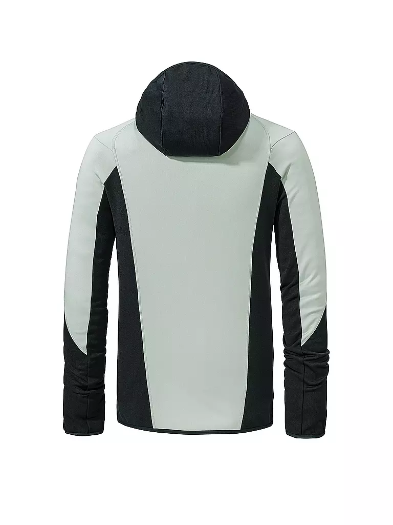 SCHÖFFEL | Chaqueta polar para hombre Lodron M con capucha | Gris claro