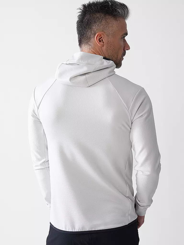 SCHÖFFEL | Chaqueta polar para hombre Style Blaueis con capucha | Blanco