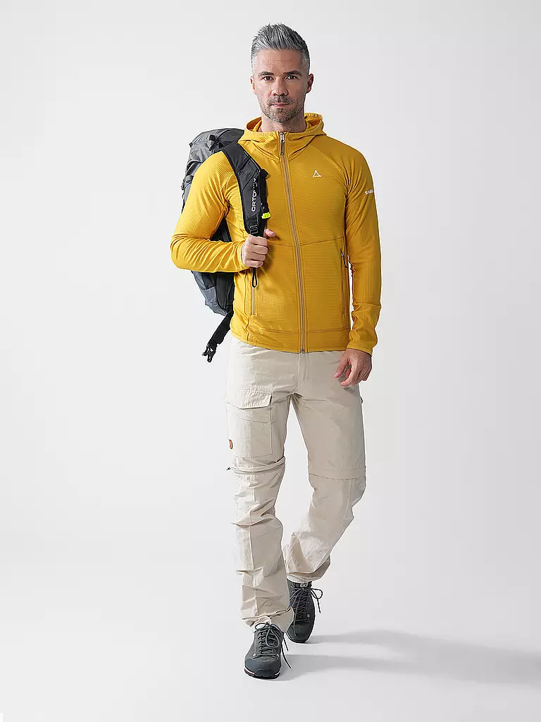 SCHÖFFEL | Chaqueta polar para hombre Style Cascata con capucha | Oro
