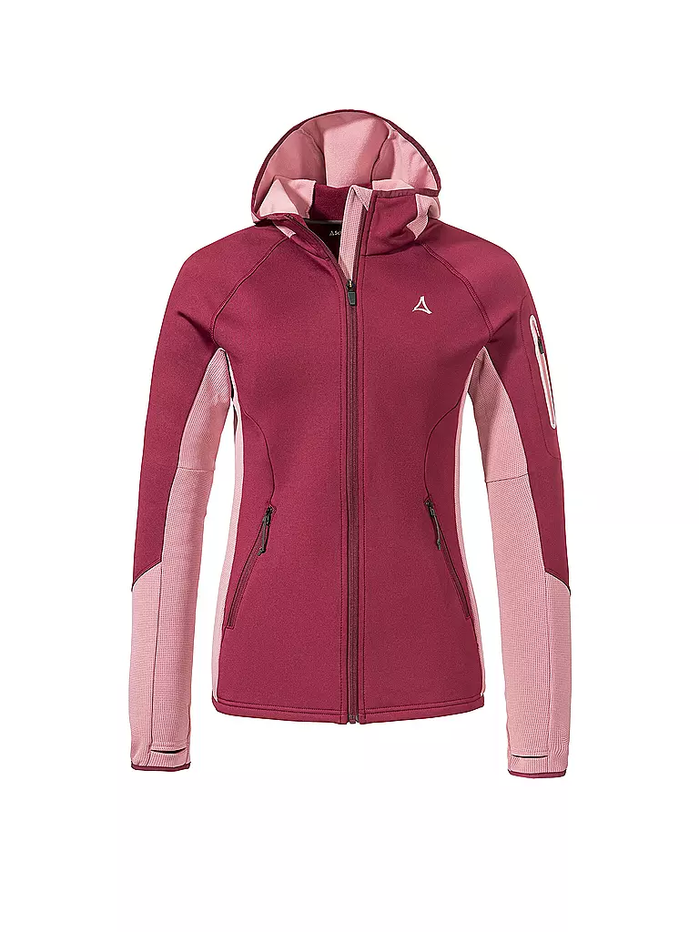 SCHÖFFEL | Chaqueta polar para mujer Lodron L con capucha | Baya