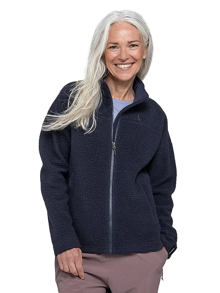 SCHÖFFEL | Chaqueta polar para mujer Purga Urban Circ | Azul oscuro