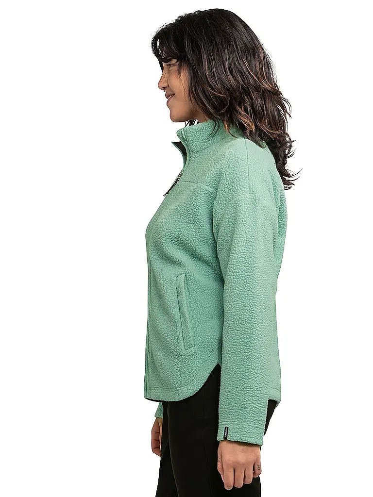 SCHÖFFEL | Chaqueta polar para mujer Purga Urban Circ | Verde claro