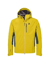 SCHÖFFEL | Chaqueta softshell de touring para hombre Milagle con capucha | Oro